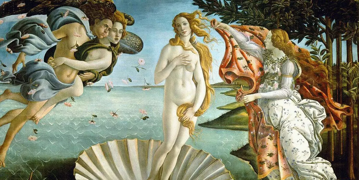 Foto: O nascimento de Vênus, de Sandro Botticelli