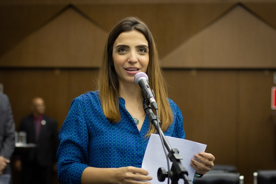 Marcela Trópia decidiu participar da política antes mesmo de ter idade para votar